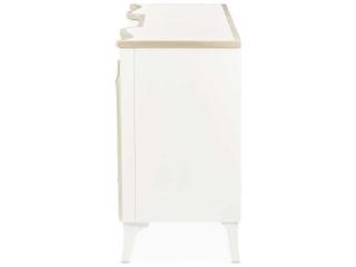 Luxecor Gilded White Poplar Wood Dresser