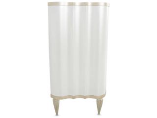 Luxecor Gilded 68" Poplar Wood Creamy Pearl Sideboard