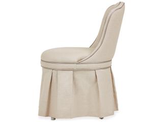 Luxecor Gilded Cream Accent Chair
