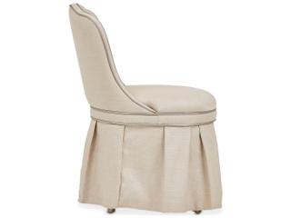 Luxecor Gilded Cream Accent Chair