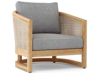 Anderson Teak Catania Natural Deep Seating Outdoor Lounge Chair