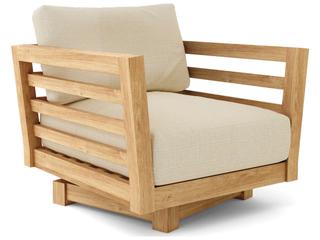Anderson Teak Cordoba Deep Seating Swivel Outdoor Lounge Chair