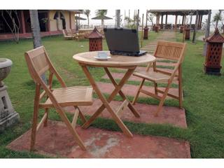 Anderson Teak Windsor 3-Piece Round Bistro Set