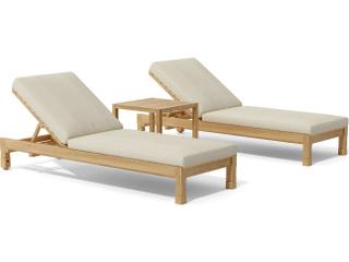 Anderson Teak South Bay Glenmore 3-Piece Lounger Set