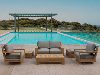 Anderson Teak Madera Deep Seating Teak Patio Lounge Set
