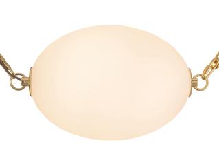 Alora Lighting Mineral Patina Brass Opal Glass Geometric Chandelier