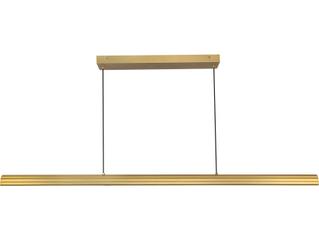 Alora Mood Dottie Brushed Gold Linear Island Pendant
