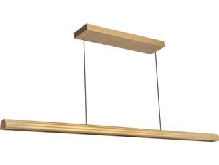 Alora Mood Dottie Brushed Gold Linear Island Pendant