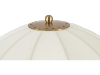 Alora Mood Crosby Brushed Gold Off White Buffet Lamp