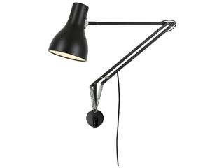 Anglepoise Type-75 1-Light Jet Black Swing Wall Sconce