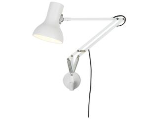 Anglepoise Type-75 Mini 1-Light Alpine White Swing Wall Sconce