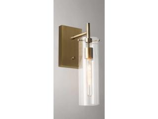 Adesso Dalton Antique Brass Wall Sconce
