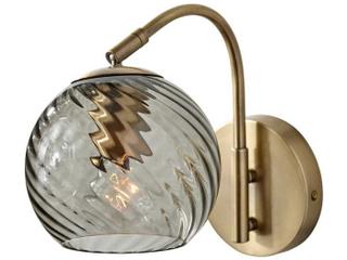 Adesso Camden Antique Brass Wall Sconce
