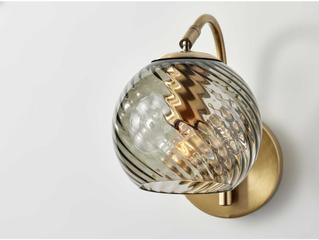 Adesso Camden Antique Brass Wall Sconce