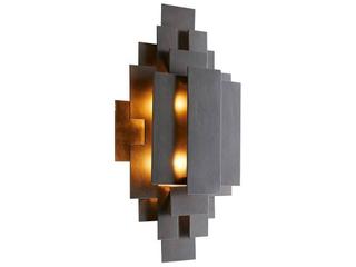 Arteriors Home Trinidad 2-Light Blackened Iron Gray Wall Sconce