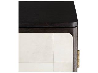 Arteriors Home Edison Ebony Brown Oak Wood Accent Chest
