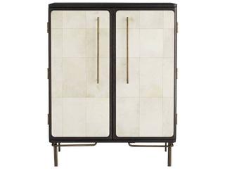 Arteriors Home Edison Ebony Brown Oak Wood Accent Chest