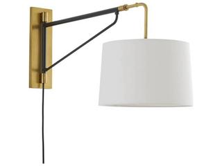 Arteriors Home Anthony 1-Light Antique Brass Bronze Swing Wall Sconce
