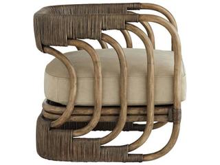 Arteriors Home Brown Accent Chair Hamza