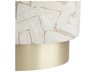 Arteriors Home Avalon Swiss Coffee White Upholstered Ottoman