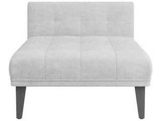 Arteriors Home Platinum Grey Ash Upholstered Chaise