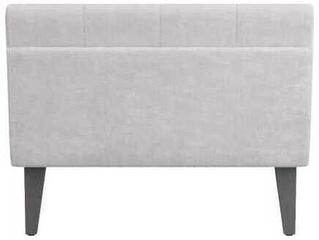Arteriors Home Platinum Grey Ash Upholstered Chaise