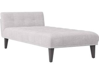Arteriors Home Platinum Grey Ash Upholstered Chaise