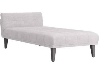 Arteriors Home Platinum Grey Ash Upholstered Chaise
