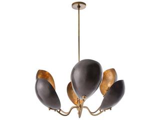 Arteriors Home Savo 6-Light Bronze Chandelier