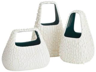 Arteriors Home Vanilla Foam Sea Green Vase