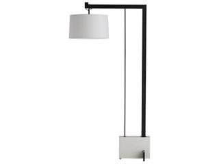 Arteriors Home Piloti Faux Marble Bronze Floor Lamp