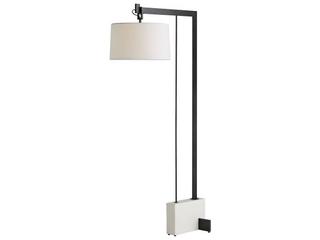 Arteriors Home Piloti Faux Marble Bronze Floor Lamp