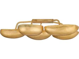 Arteriors Home Theo 13-Light Gold Leaf Semi Flush Mount