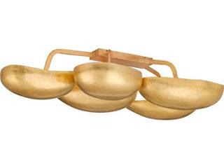 Arteriors Home Theo 13-Light Gold Leaf Semi Flush Mount