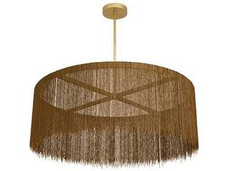 Arteriors Home Gold Brown Drum Chandelier