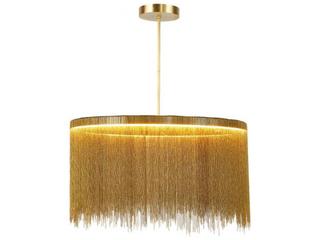 Arteriors Home Bennet 1-Light Antique Brass Round Chandelier