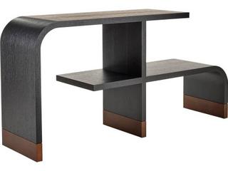 Arteriors Home Ebony Antique Brass Etagere