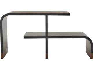 Arteriors Home Ebony Antique Brass Etagere