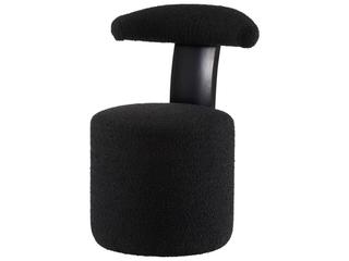 Arteriors Home Rolling Black Accent Chair Ginni