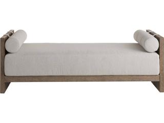 Arteriors Home Dominic Porpoise Willow Off-White Upholstered Chaise