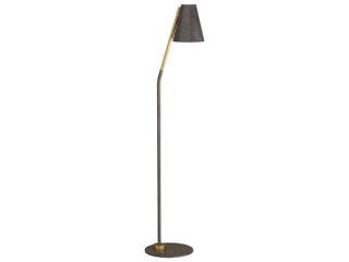 Arteriors Home Zealand English Bronze Antique Brass Floor Lamp