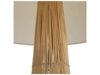 Arteriors Home Florence Black Natural Floor Lamp