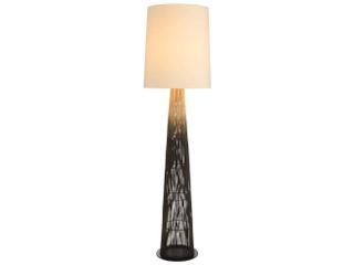 Arteriors Home Florence Black Natural Floor Lamp