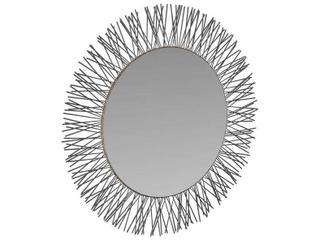 Arteriors Home Burnished Iron Wall Mirror Sunburst