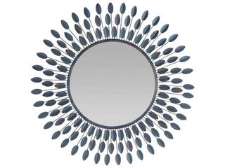 Arteriors Home Burnt Iron Plain Wall Mirror Sunburst