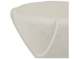 Arteriors Outdoor Dewey Ivory Concrete Round End Table