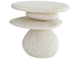 Arteriors Outdoor Felicia Ivory Concrete Round End Table