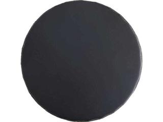 Arteriors Outdoor Kobra Black Volcanic Ash Resin Round End Table