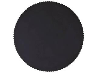 Arteriors Outdoor Boyden Black Concrete Round End Table