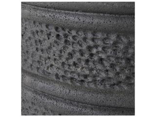 Arteriors Outdoor Dermot Black Concrete Round End Table